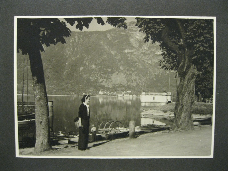 Lago di Como. Onno da Mandello del Lario. Fotografia originale